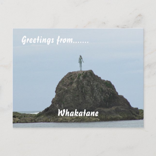 Carte Postale Whakatane, BOP, Nouvelle-Zélande (Devant)