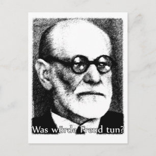 Carte Postale What Would Freud Do?