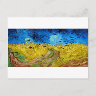 Carte Postale Wheatfield with Crows, Van Gogh