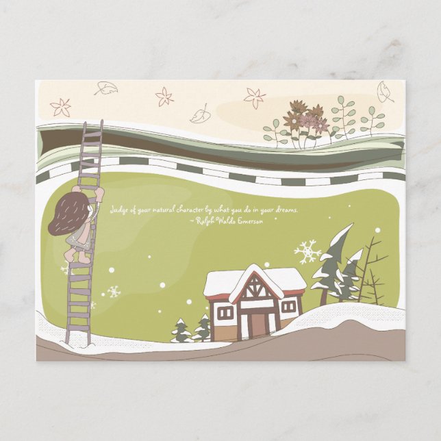 Carte Postale Whimsical Dreamscape 11 (Devant)