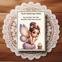 Whimsical Everyday Sentiment Storybook Fairy