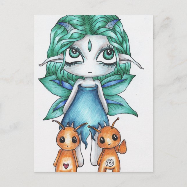 Carte postale Whimsy Distraction (Devant)