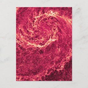 Carte Postale Whirlpool infrarouge Galaxy Messier 51a NGC 5194