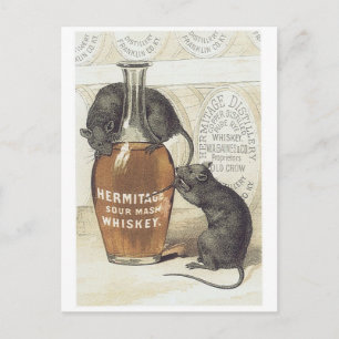 Carte Postale Whiskey Hermitage Sour Mash