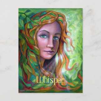Carte postale Whisper par Mike Winterbauer