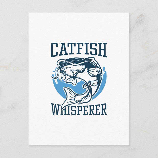 Carte Postale Whisperer de poisson (Devant)