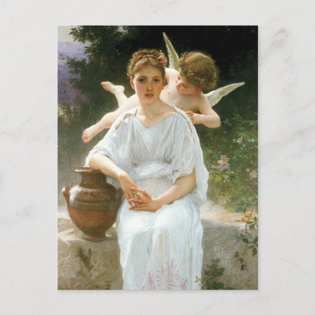 Carte Postale Whisperies de l'Amour, première révérence de Bougu (Devant)