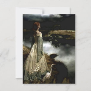 Carte Postale « Whispers on the Wind » par Edward Robert Hughes