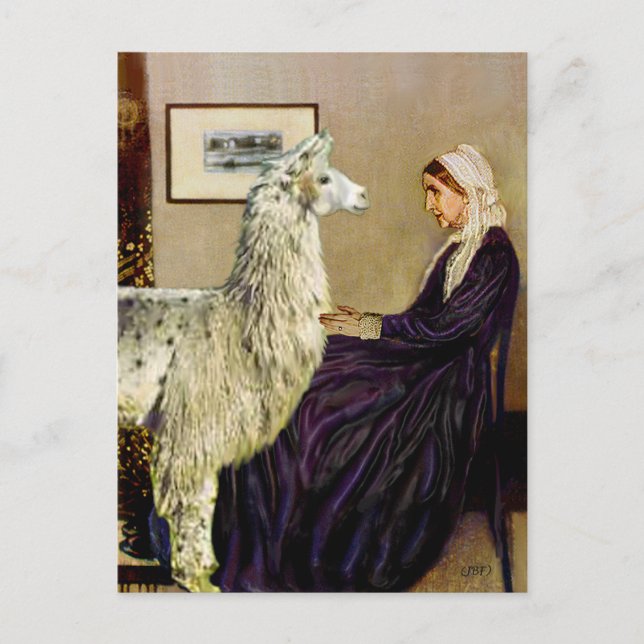Carte Postale Whistler&apos ; la lama de la mère (Devant)