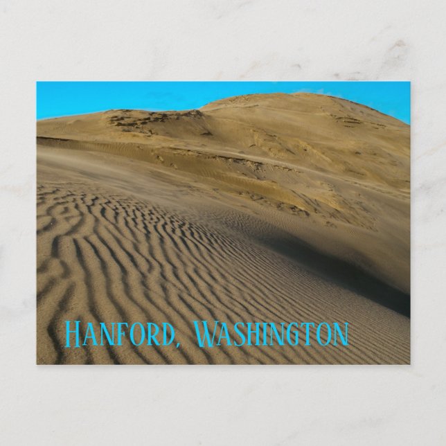 Carte Postale White Bluffs Dunes Hanford Washington USA (Devant)
