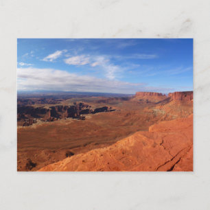 Carte Postale White Rim Vue sur le parc national des Canyonlands