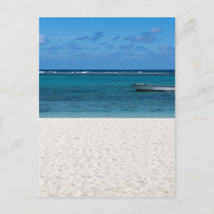 Carte Postale White Sand beach of Malope Flac Mauritius overloo