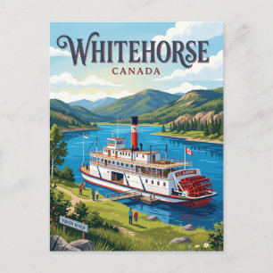 Carte Postale Whitehorse Canada