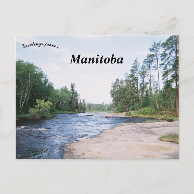 Carte Postale Whiteshell Provincial Park Manitoba Canada (Devant)