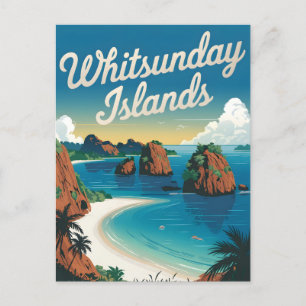 Carte Postale Whitsunday Island Australie Vintage