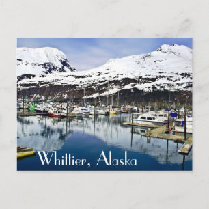 Carte Postale Whittier, Alaska, États-Unis