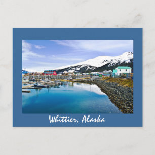 Carte Postale Whittier, Alaska, États-Unis