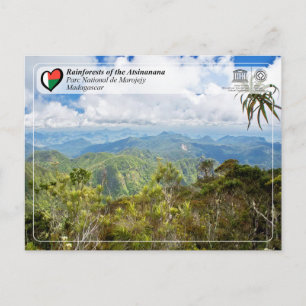 Carte Postale WHS UNESCO - Atsinanana - Parc national de Marojej