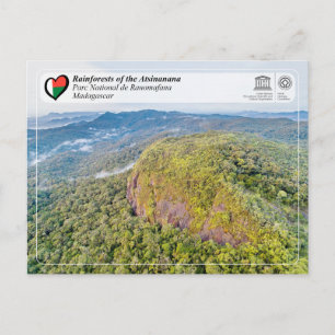 Carte Postale WHS UNESCO - Atsinanana - Parc national Ranomafana