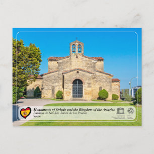 Carte Postale WHS UNESCO - Basílica de San Julián de los Prados