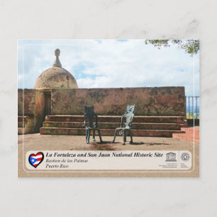 Carte Postale WHS UNESCO - Bastion de las Palmas