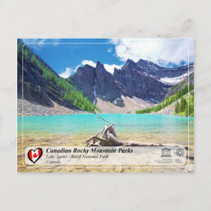 Carte Postale WHS UNESCO - Parc national Banff