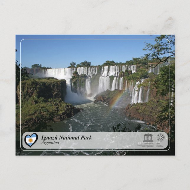 Carte Postale WHS UNESCO - Parc national d'Iguazu (Devant)