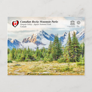 Carte Postale WHS UNESCO - Parc national du Jasper