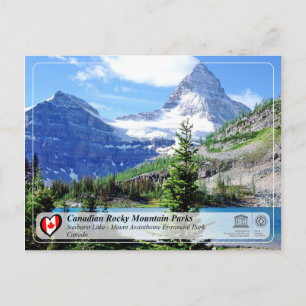 Carte Postale WHS UNESCO - Parc provincial du Mont Assiniboine