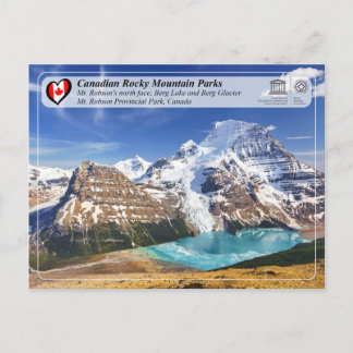 Carte Postale WHS UNESCO - Parc provincial Mount Robson