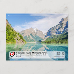 Carte Postale WHS UNESCO - Parc provincial Mount Robson