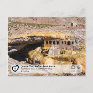 Carte Postale WHS UNESCO - Qhapaq Ñan, Réseau routier andin