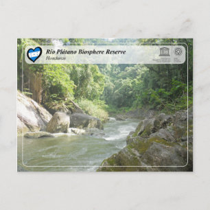 Carte Postale WHS UNESCO - Réserve de biosphère Río Plátano