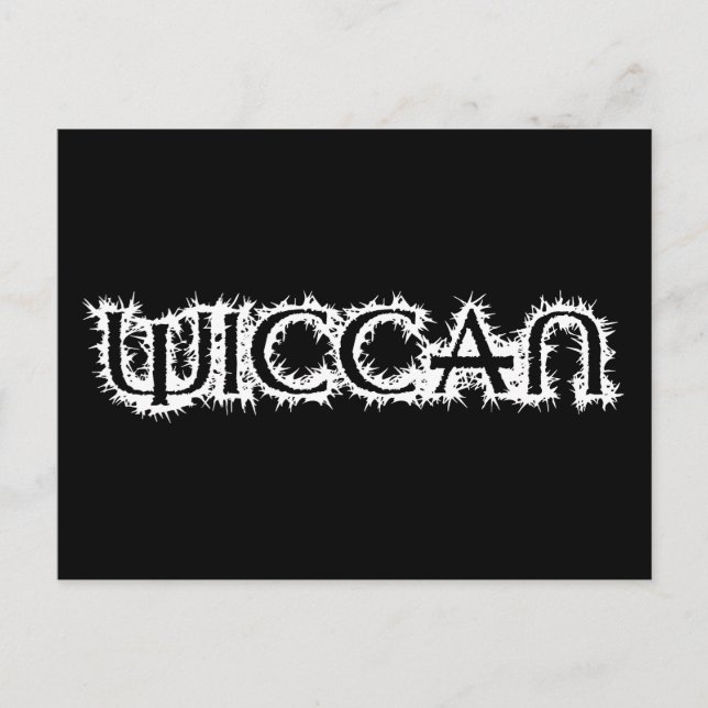 Carte Postale Wiccan (Devant)