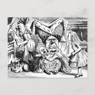 Carte Postale Wicked Queen, Baby, Cook et Alice