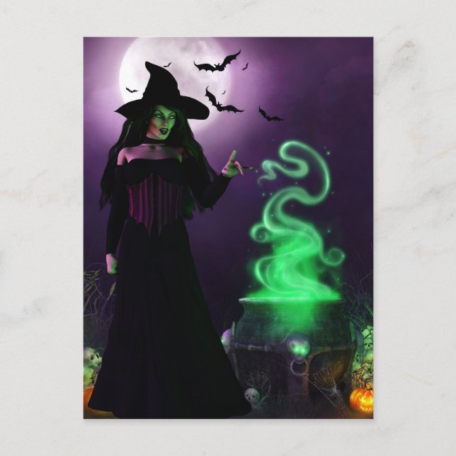 Carte Postale Wicked Witch (Devant)