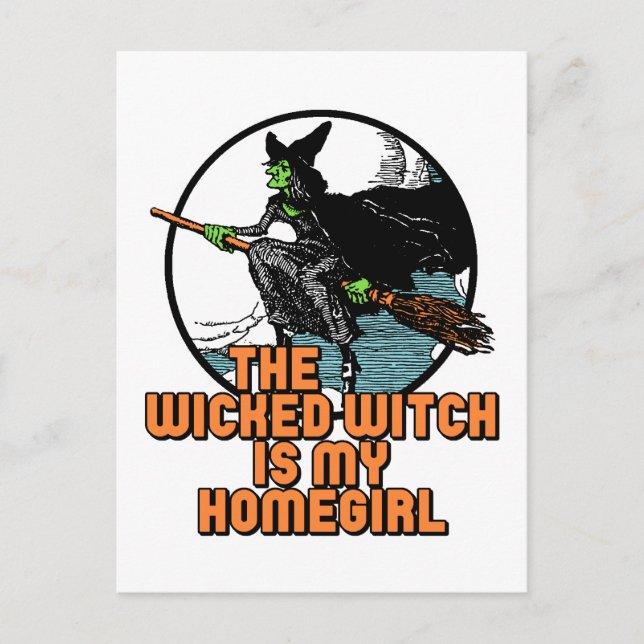 Carte Postale Wicked Witch (Devant)