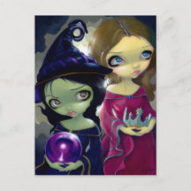 Wicked Witch et Glinda Postcard