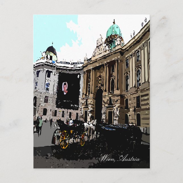 Carte Postale Wien, Autriche (Devant)