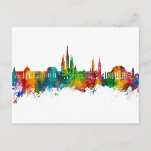 Carte Postale Wiesbaden Allemagne Skyline