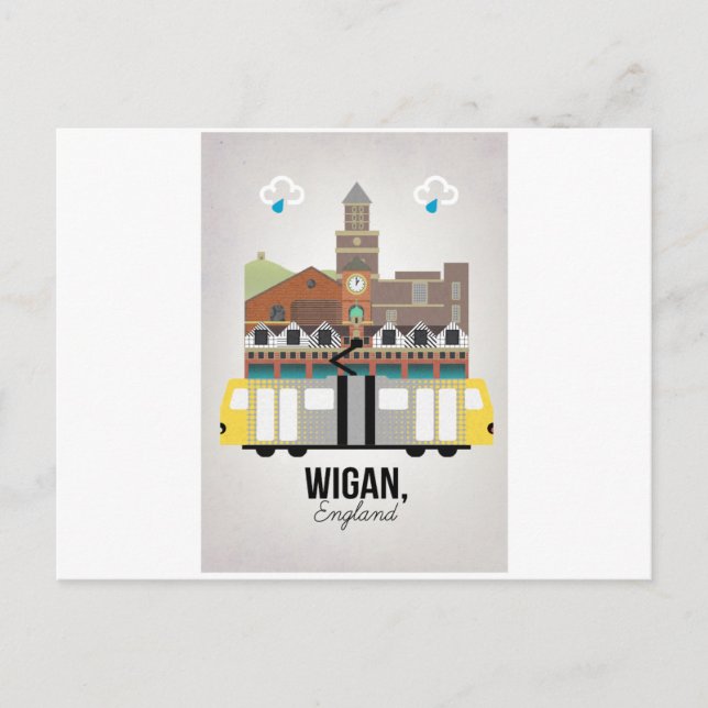 Carte Postale Wigan (Devant)