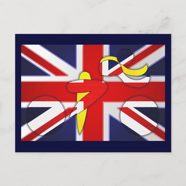 Carte Postale Wiggins Tour De France Champions Jaune Jersey (Devant)