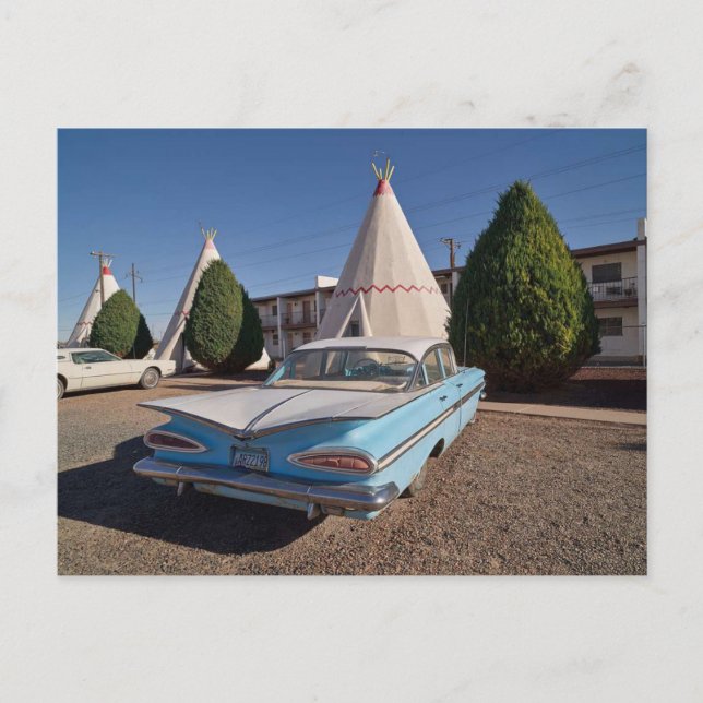 Carte Postale Wigwam Motel U.S. Route 66 à Holbrook, Arizona (Devant)