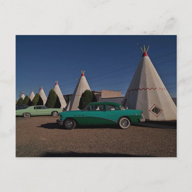Carte Postale Wigwam Motel U.S. Route 66 à Holbrook, Arizona (Devant)
