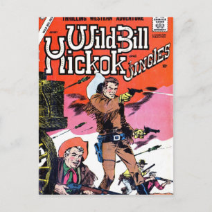 Carte Postale Wild Bill Hickok Comic
