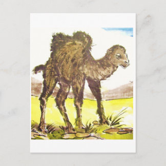 Carte Postale Wildkamel, chameau sauvage * Tierkunst * Animal-AR