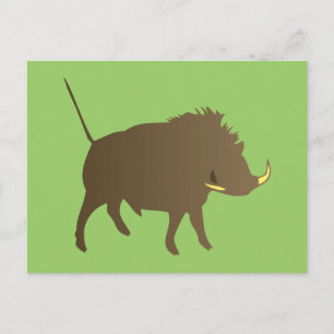 Carte Postale Wildschwein
