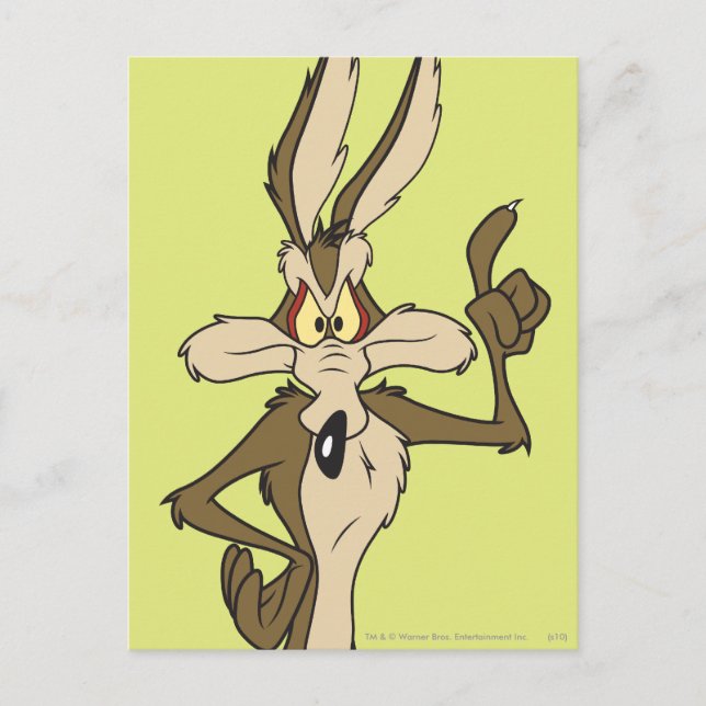 CARTE POSTALE WILE E. COYOTE™ HAUT (Devant)