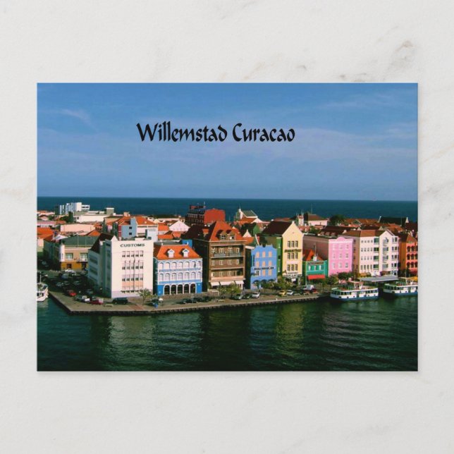Carte Postale Willemstad Curacao (Devant)
