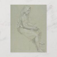 William-Adolphe Bouguereau (1825-1905) - Étude de 